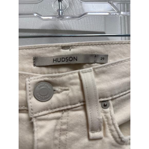 Hudson Barbara High-Rise Bootcut Jean White Size 29 - Picture 6 of 7